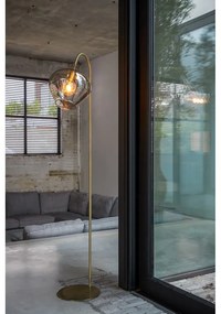 Lampa stojąca w kolorze złota (wysokość 160 cm) Rakel – Light &amp; Living