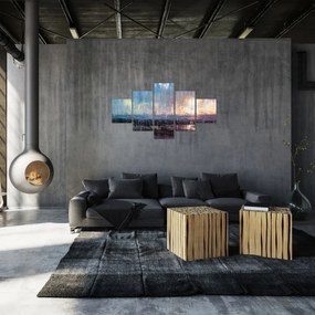 Obraz - Abstrakcja (125x70 cm)