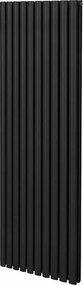 Grzejnik kolumnowy owalny – 1800 mm x 600 mm – czarny