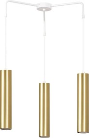 Biała nowoczesna lampa wisząca spot - D063 D4-R33