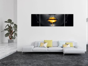 Obraz - Usta kobiety (170x50 cm)