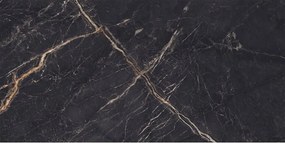 Mexen Eminet Black gres szkliwiony rekt. G1, płytka podłogowo-ścienna 120 x 60 cm, wysoki połysk - TL201-120-060-00