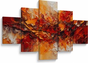 Obraz - Abstrakcja (125x70 cm)