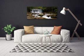 Obraz Canvas Wodospad Las Przyroda