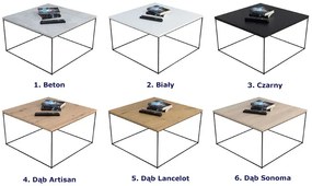 Nowoczesny stolik kawowy beton - Welos 4X