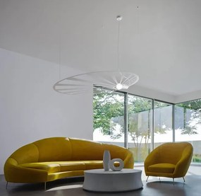 Biała industrialna lampa wisząca - EX596-Ercus