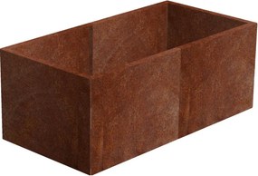 Alto Podwyższona grządka 69 x 136 x 52 cm, corten CORGARDEN 1010