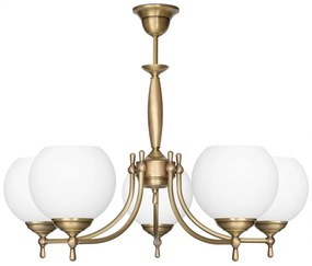 Złoty klasyczny żyrandol do salonu QC-S5A