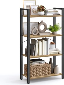 Regał stojący, otwarty, 4 półki - artisan - LLS60B88V1