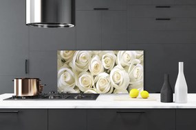 Szkło Dekoracyjne do Kuchni Bukiet Królewskich Róż