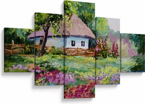 Obraz - Domek (125x70 cm)