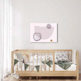 Obraz - Fioletowy minimalizm N⁰2 (70x50 cm)