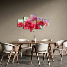 Obraz maków (125x70 cm)