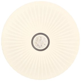 Biała lampa sufitowa LED ze zdalnym sterowaniem i ściemniaczem 38x38 cm Perola – Candellux Lighting