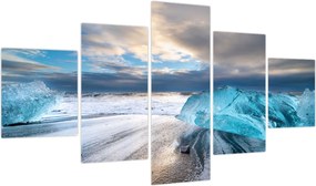 Obraz - Diamond Beach (125x70 cm)