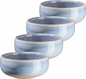 Mäser Zestaw 4 misek do zupy AQUATA – 14 cm, niebieski