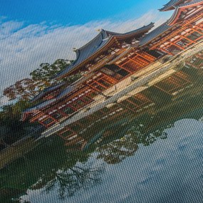 Obraz - Świątynia Byodo-in, Japonia (170x50 cm)