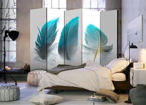 Parawan jednostronny Zwierzęta 225x172 cm 5-częściowy beżowy ARTGEIST B