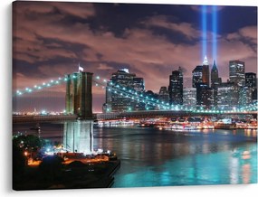 Obraz - Nowy Jork, Manhattan (70x50 cm)