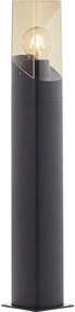 Brilliant - Lampa zewnętrzna MINOU 1xE27/10W/230V 60 cm IP44 czarna/dym