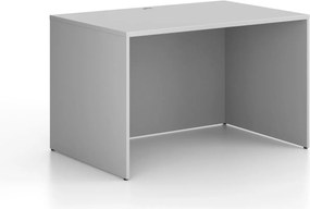 Biurko FRAME, 120x80 cm, szary