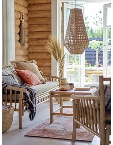 Beżowo-naturalna bambusowa sofa ogrodowa Sole – Bloomingville