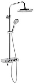 Aqualine - Zestaw prysznicowy z baterią FARRAO, błyszczący chrom