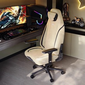 Fotel gamingowy materiałowy Diablo X-Eye Prime Normal Size, Broken Gold