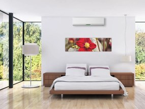 Obraz kwiatu (170x50 cm)