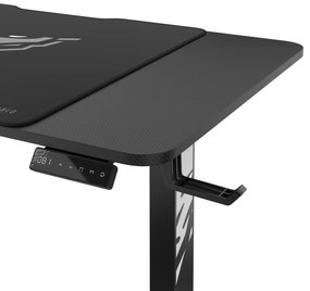 Biurko z regulacją wysokości Diablo X-Tensio 1100 czarne