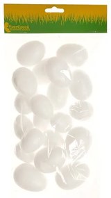 Zestaw jajek styropianowych, wys. 4-6 cm, 20 sztukw opakowaniu