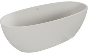Mexen Torino wanna wolnostojąca z konglomeratu 175 x 78 cm, beton mat - 5905315925305