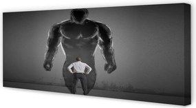 Obraz drukowany na płótnie Muskulatura Człowieka