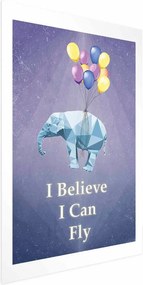Plakat Latający słoń 40x60 cm bez ramy z marginesem ARTGEIST B