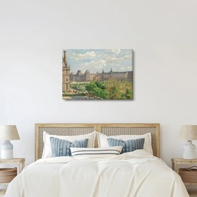 Obraz - Camille Pissarro, Place du Carrousel, Paris, reprodukcje (70x50 cm)