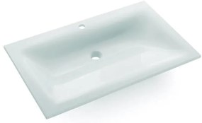 Bathco 0507 - Umywalka wpuszczana MONACO 60x50 cm żywica/biała