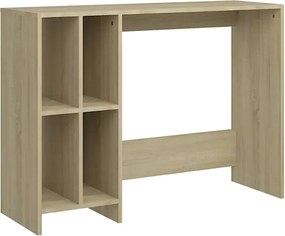 Biurko z półkami na książki w kolorze dębu sonoma C8-G65