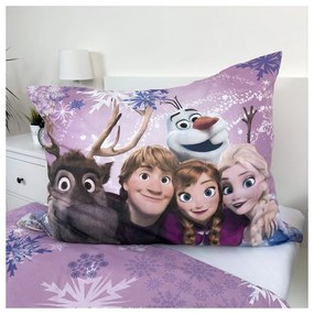 Bawełniana pościel dziecięca jednoosobowa 140x200 cm Frozen – Jerry Fabrics
