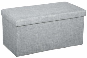 Siedzisko do przedpokoju LIGHT GREY, 38x38x78 cm