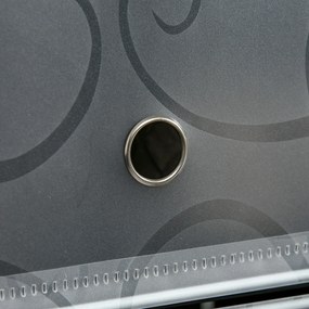 HOMCOM Regał na buty, 12 skrzynek na 24 pary butów, Plastik, Czarny+Biały