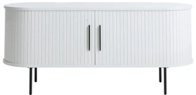 Biała szafka pod TV 120x56x40 cm Nola – Unique Furniture