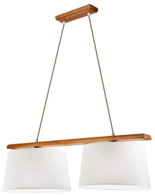 Lampa wisząca AIDA 2xE27/60W/230V na linkach