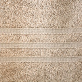 Beżowe bawełniane ręczniki kąpielowe frotte zestaw 2 szt. 90x140 cm Zero Twist – Catherine Lansfield