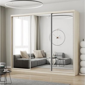 Szafa z drzwiami przesuwnymi MILAN 203 cm
