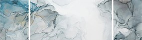 Obraz - Niebieski marmur (170x50 cm)