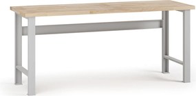 Stół warsztatowy G7, blat bukowy, 2100 x 685 x 840 mm