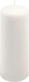 Zestaw świec słupkowych, 20 cm, Ø 7,5 cm, biały, 2 szt.