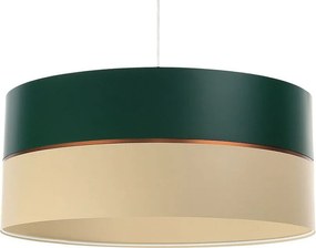 Lampa wisząca SIMPLY GLAMOUR 40 zielona/kremowa