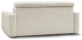 Kremowa rozkładana sofa 215 cm Monaco – Bobochic Paris