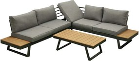 Doppler LIVORNO LOUNGE SET - narożny zestaw ogrodowy - Towar rozpakowany (N638)